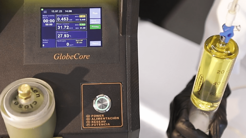 Medidor de Hidrógeno en Aceite Dieléctrico en Perú