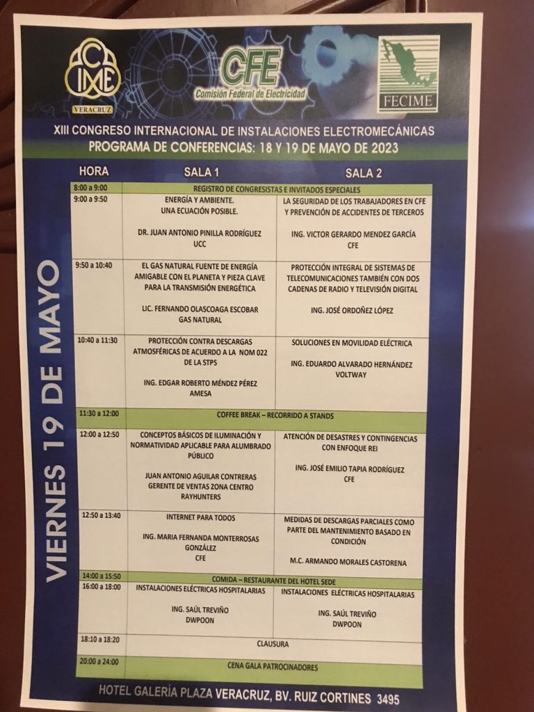 Un representante de GlobeCore participó en el Congreso de Ingenieros del Estado de Veracruz (México)