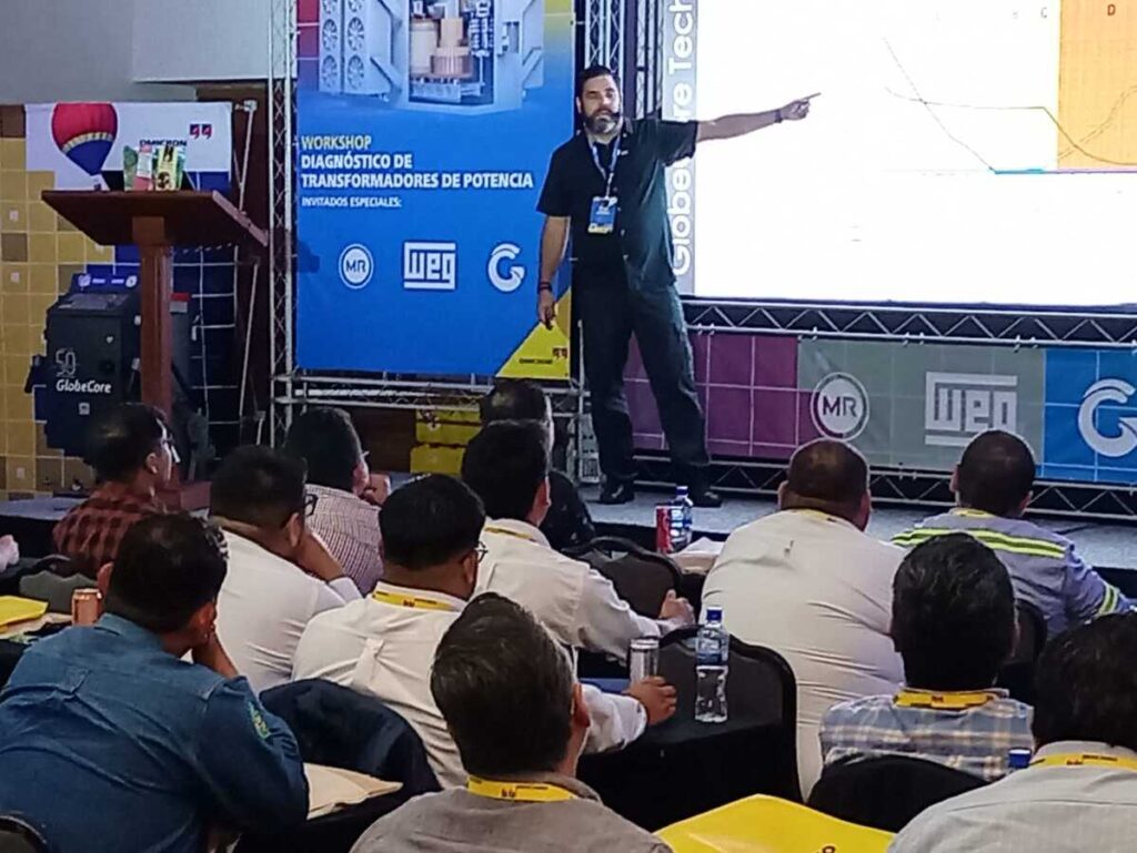 GlobeCore presentó la unidad CMM-0.6L en el taller “Diagnóstico de Transformadores de Potencia” en Veracruz, México