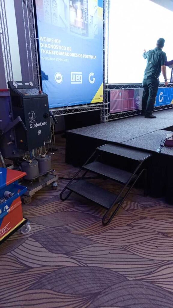 GlobeCore presentó la unidad CMM-0.6L en el taller “Diagnóstico de Transformadores de Potencia” en Veracruz, México