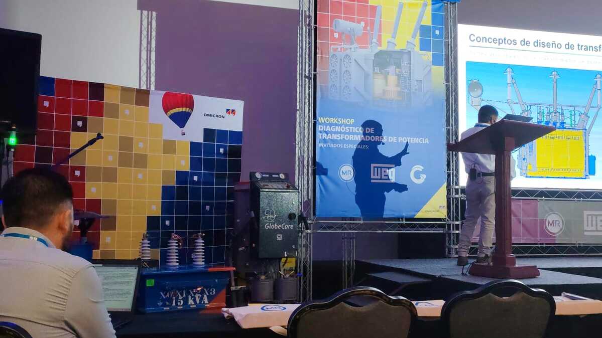 GlobeCore presentó la unidad CMM-0.6L en el taller “Diagnóstico de Transformadores de Potencia” en Veracruz, México